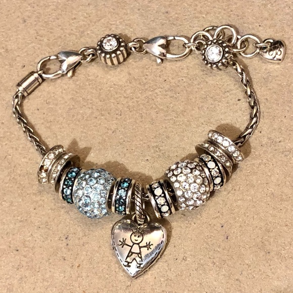 ❌SOLD❌ 🆕 Brighton Ice Diva bead covered in clear crystals NWOT - Picture 7 of 7